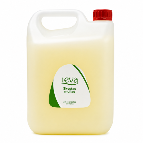iv IEVA – skystas muilas žaliosios arbatos aromato 5 L