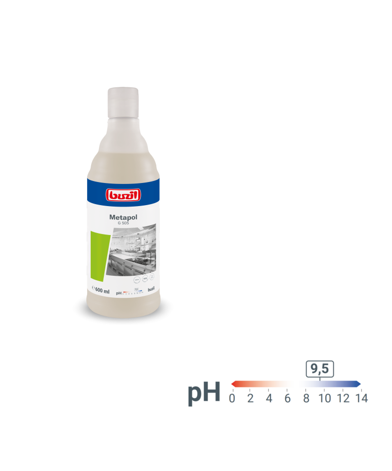 Metalo poliruoklis Buzil METAPOL 600ml-G505