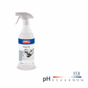 Paruoštas naudoti specialus dėmių valiklis Buzil CLEAN UP 600ml-G555