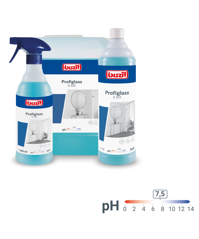Paruoštas naudoti stiklo valiklis Buzil PROFIGLASS 600 ml-G522