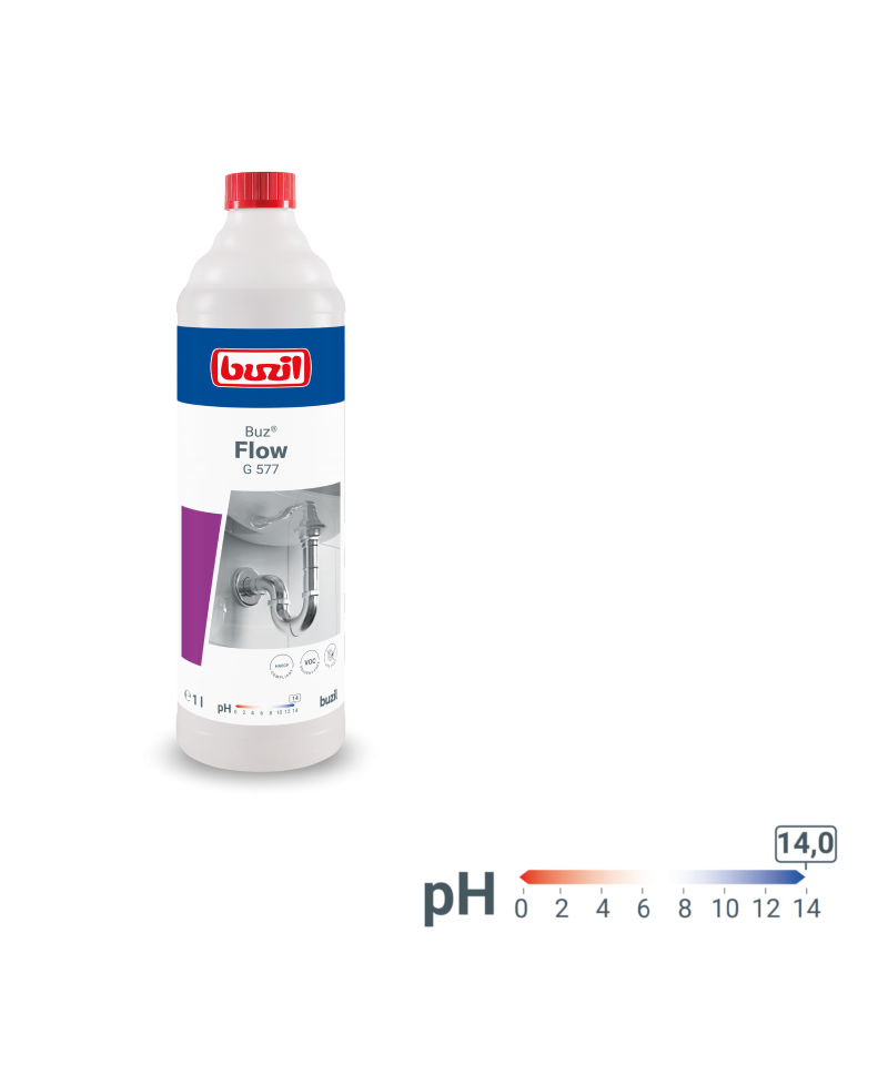 Skystas vamzdžių valiklis Buzil BUZ®FLOW 1L-G577