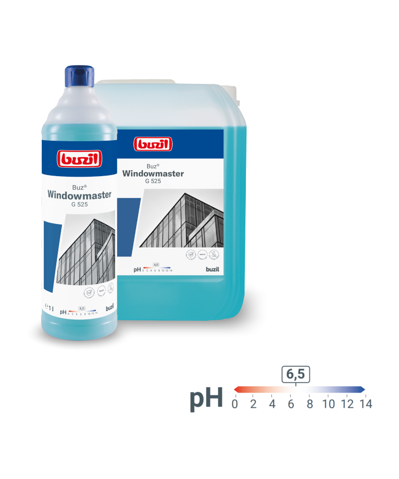 Stiklo ir langų valiklio koncentratas Buzil BUZ®WINDOWMASTER 1L-G525