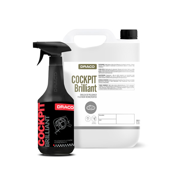 COCKPIT Brillant,„Draco“ „Brilliant 750ml“ - kabinos emulsija