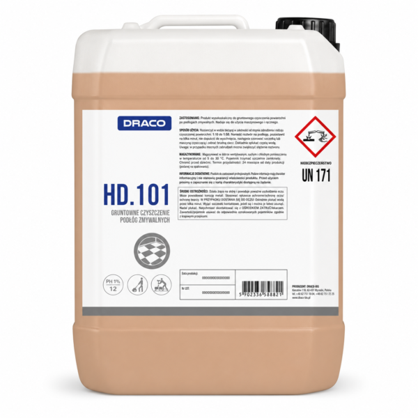 HD.101 Kruopštus plaunamų grindų valymas,10L