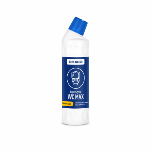 WC Max draco 750ml,PAVIRŠIŲ IR SANITARINĖS ĮRANGOS VALYMAS, DEZINFEKAVIMAS