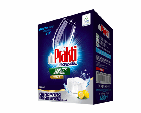 Indaplovių tabletės dr. PRAKTI 30 vnt x 16g