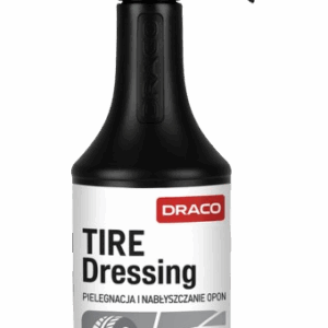 TIRE Dressing 750ml,„Draco“ padangų padažas 750 ml - juoda buferio padangų guma