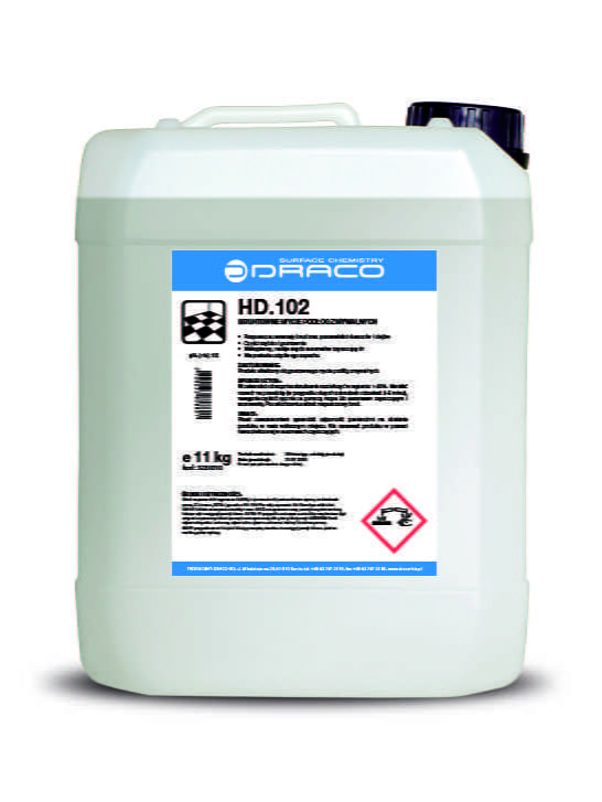 „Draco HD.102 10L“ skystis, skirtas kruopščiam plaunamų paviršių valymui