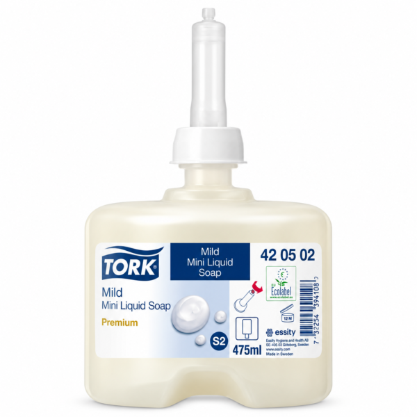 TORK Premium Mild Mini S2 skystas muilas 475 ml – 420502