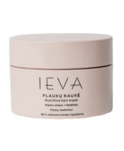 2965990_PlaukkaukIEVAPLAUKMAITINIMUI200ml_550.jpg Plaukų kaukė IEVA PLAUKŲ MAITINIMUI 200 ml