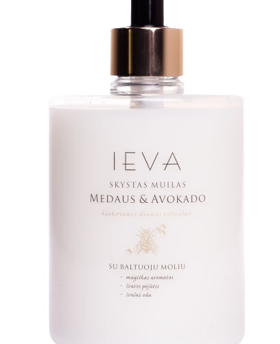 2968190_SkystasmuilasIEVAMEDAUSIRAVOKADO05l.jpg Skystas muilas IEVA MEDAUS IR AVOKADO 0,5 l