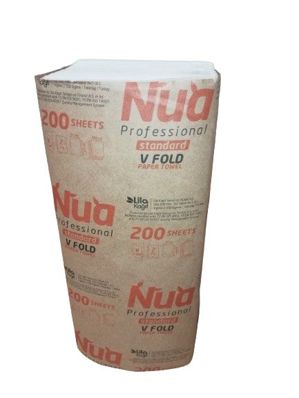 TOWEL LILA NUA V FOLD 2 SL 200 PIECES 501611 18 PCS