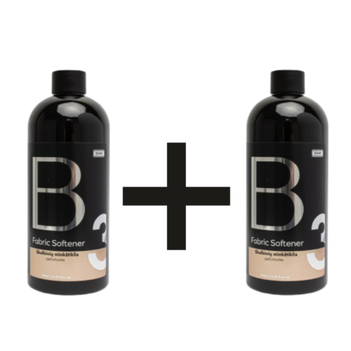 B3-1-1-scaled-1.png Skalbinių minkštiklis, parfumuotas B3, 2x400 ml SOMIK