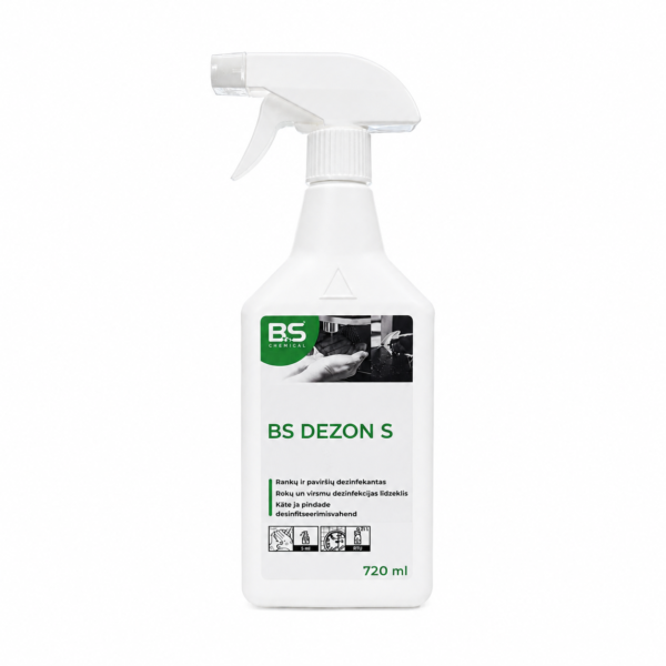 BS Dezon S – rankų ir paviršių dezinfekavimo priemonė 720 ml