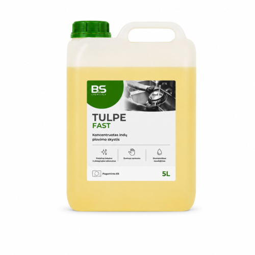 Tulpe Fast – koncentruota priemonė, skirta indų plovimui rankomis 5 L