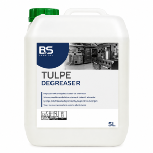 Tulpe Degreaser – stipraus poveikio nuriebalinimo priemonė 5 L