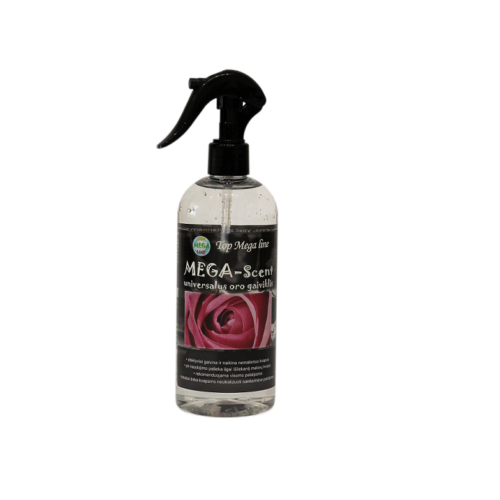 Mega-Scent-LT.png Koncentruotas oro gaiviklis MEGA - SCENT 400ml (namų linija)