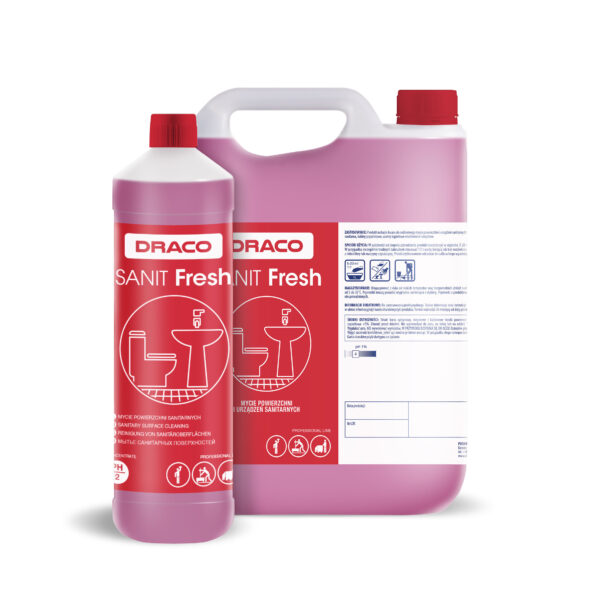 DRACO SANIT Fresh – Sanitarinių paviršių valiklis 1 L