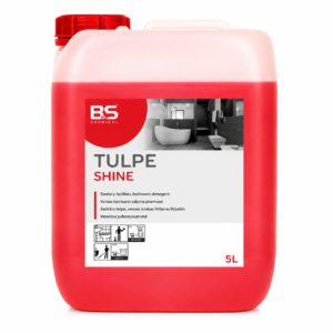 Tulpe Shine – profesionali sanitarinių patalpų valymo priemonė 5 L