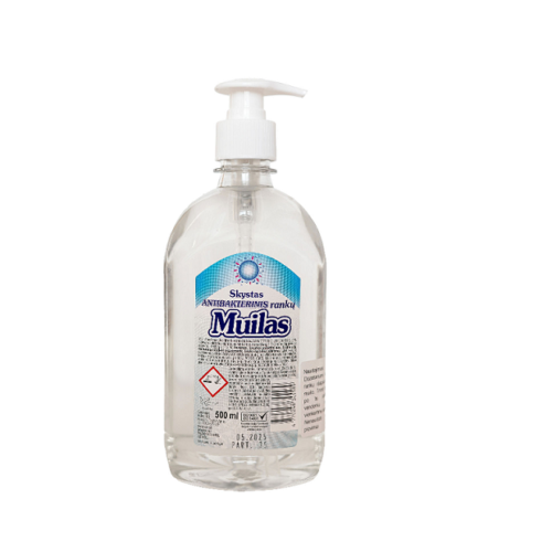 Skystas-antibakterinis-muilas.png SKYSTAS ANTIBAKTERINIS RANKŲ MUILAS 0,5 L