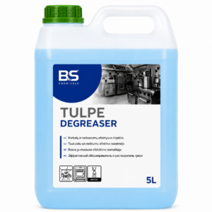 Tulpe Degreaser – stipraus poveikio nuriebalinimo priemonė, tinkanti ir aliuminiui
