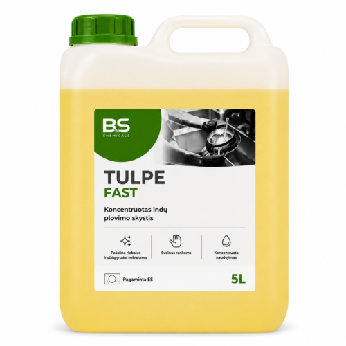 Tulpe Fast – koncentruota priemonė, skirta indų plovimui rankomis 5 L