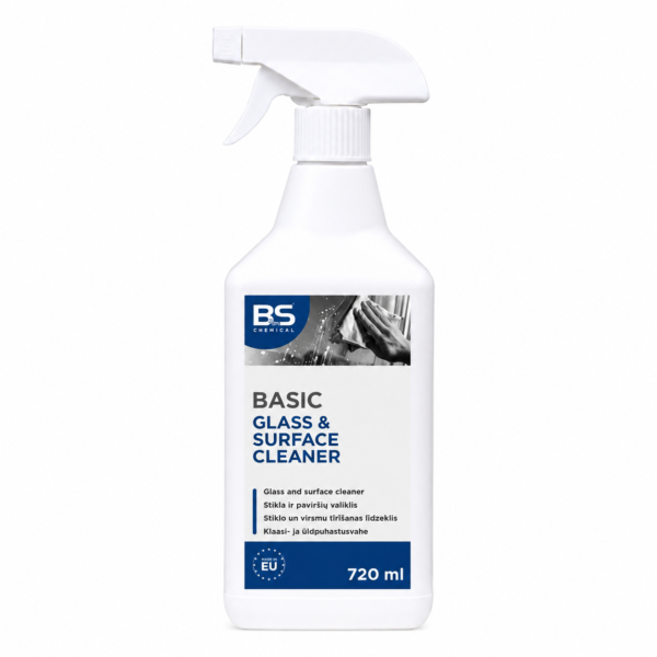 Basic Glass & Surfaces – stiklo ir paviršių valiklis 720ml