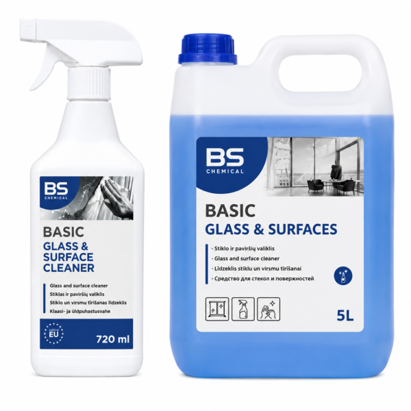 Basic Glass & Surfaces – stiklo ir paviršių valiklis