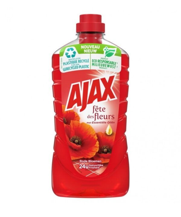 Grindų ploviklis AJAX Red Flowers, 1L