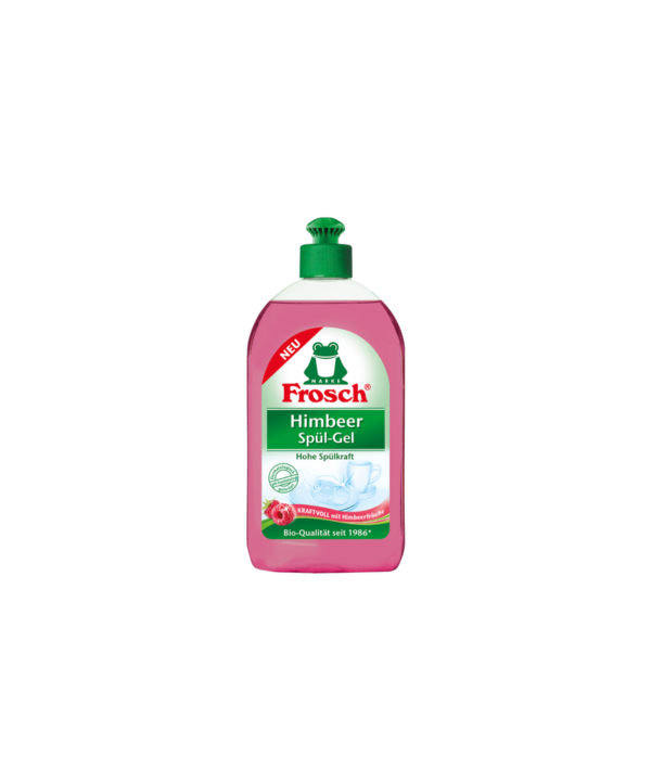 Indų ploviklis FROSCH aviečių kvapo, 500 ml