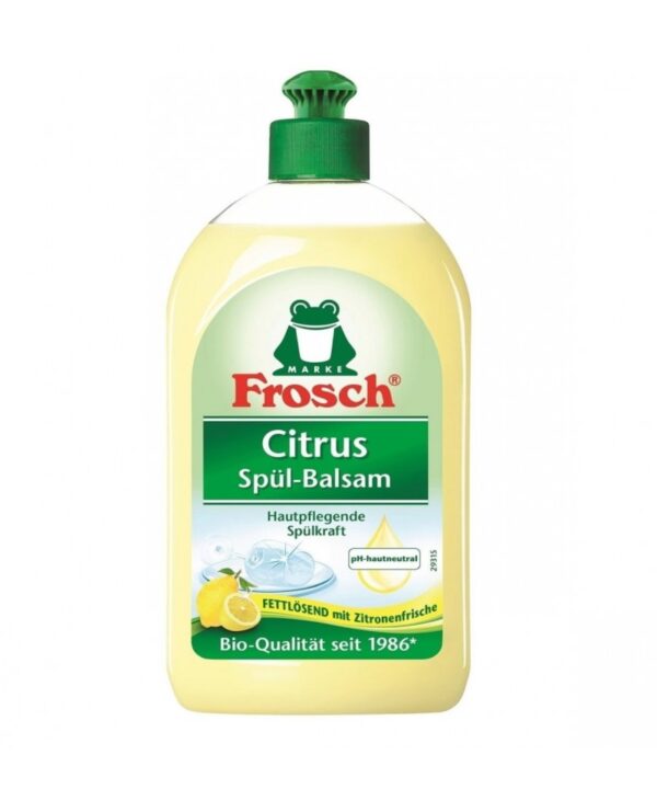 Indų ploviklis FROSCH citrus spul - balzam, 500 ml