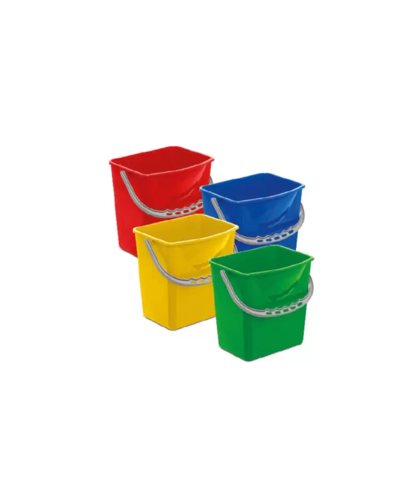 Kibiras plastmasinis GELTONAS, 6L