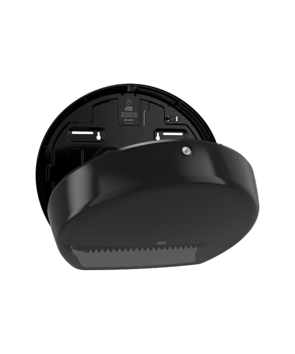 laikiklis-tualetiniam-popieriui-tork-mini-jumbo-t2-juodas.png Laikiklis tualetiniam popieriui TORK mini jumbo, T2, 555008, juodas
