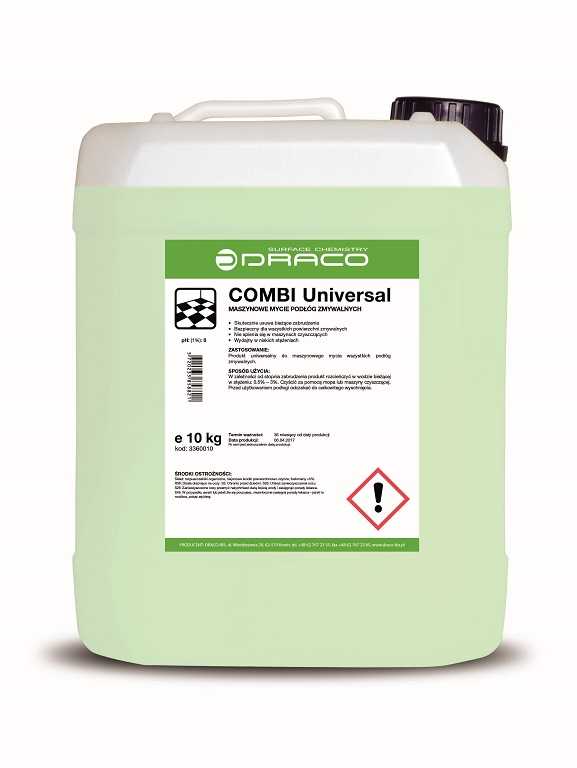 Draco Combi Universal - universalus grindų ploviklis 10L