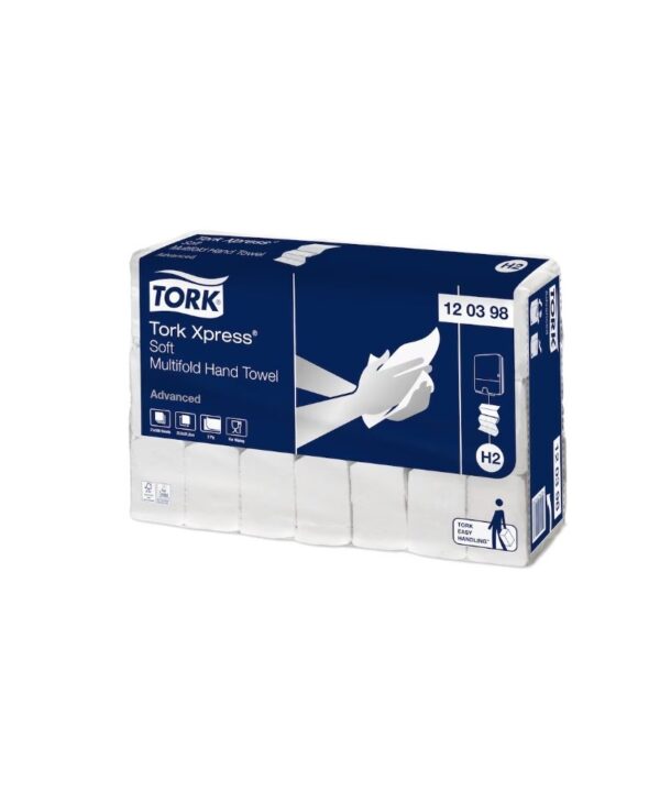 ranksluostines-serveteles-xpress-tork-multifold-h2-2sl-120289-85-x-212-cm-balta-sp-180-lap.jpg Rankšluostinės servetėlės TORK H2, 2sl, 180 lap. 120398