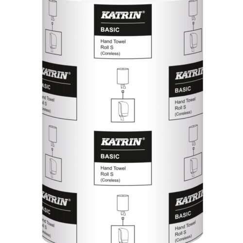 ranksluostis-ritiniais-katrin-basic-s-coreless-475505.jpg Ruloninis popierius analogas KATRIN 475505 Basic S baltas Vaida paper KK