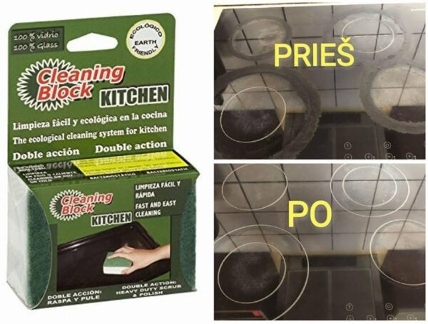 Valymo blokelis virtuvei CLEANING BLOCK KITCHEN