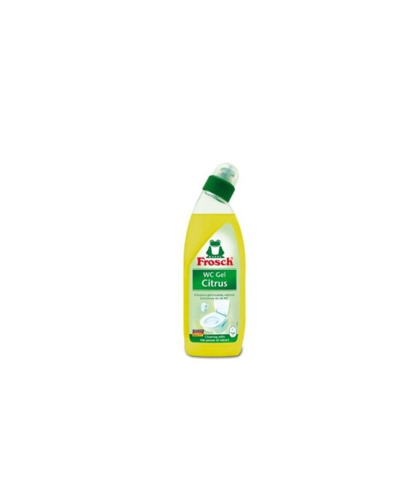 WC valiklis FROSCH citrinų kvapo, 750 ml