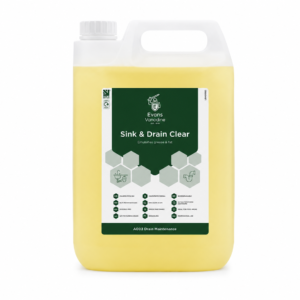 EVANS SINK & DRAIN CLEAR – vamzdžių ir drenažo sistemų valiklis 5 L