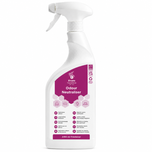 neu EVANS ODOUR NEUTRALISER – kvapų naikinimo priemonė 750 ml
