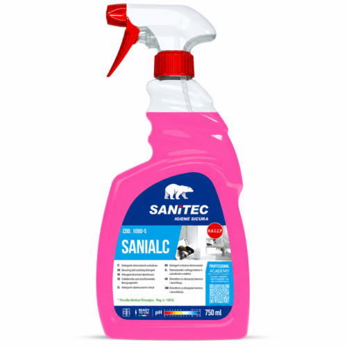 ALC SANITEC SANIALC – universalus paviršių valiklis 750 ml