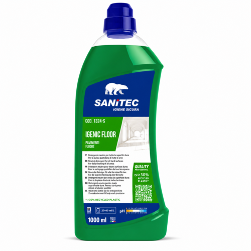 FLO SANITEC IGIENIC FLOOR – grindų ir paviršių valiklis 1 L