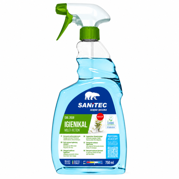 SANITEC IGIENIKAL GREEN POWER – kalkių valiklis 750 ml