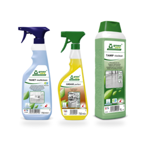 Green Care Professional – ekologiškas universalus valymo rinkinys 2 × 750 ml + 1 l