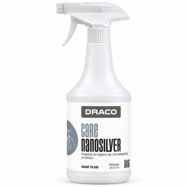 DRACO NANOSILVER Care – kvapų neutralizatorius su sidabro nano dalelėmis 750 ml