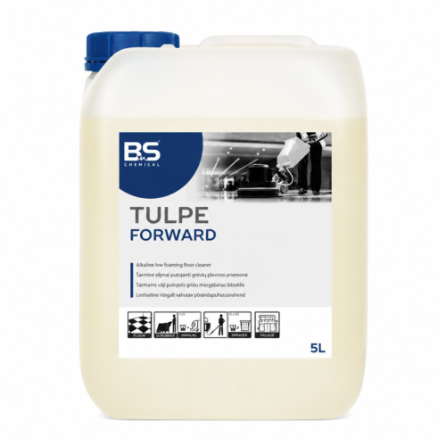 TULPE FORWARD – šarminė silpnai putojanti grindų plovimo priemonė 5 L