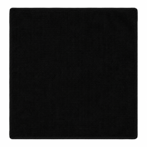 Premium mikropluošto šluostė 45 × 45 cm, juoda