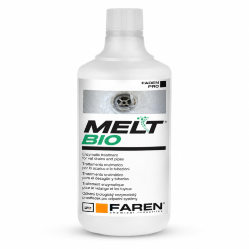 MELT FAREN BIO MELT – organinis kanalizacijos ir vamzdžių valiklis 1 L