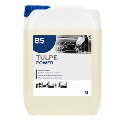 TULPE POWER – riebių grindų valymo priemonė 5 L