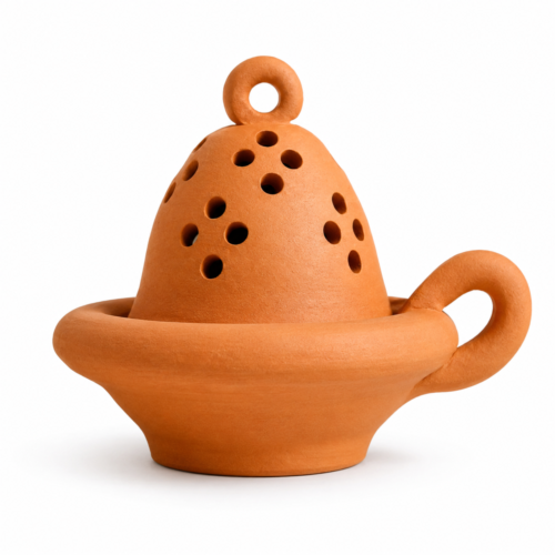 smilk Natūrali molinė smilkyklė dervoms ir smilkalams